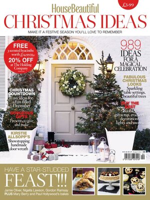 cover image of House Beautiful Christmas Ideas